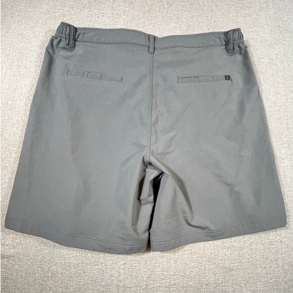 Free Fly Men’s 2XL Gray Stretch Zip Front Hybrid Shorts Quick Dry Performance - Picture 2 of 6